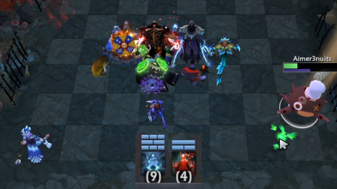 sf razor 9mage ft. multicast - Dota Auto Chess DAC