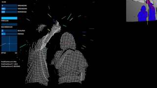 Kinect Closest Point + Particles