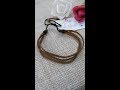 طريقة عمل حظاظه شبابي من الجلد bracelet