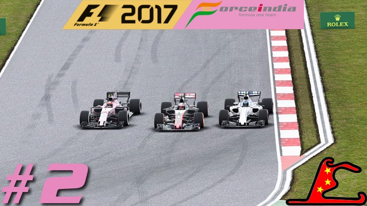 F1 2017: Force India Career - Part 2 - China