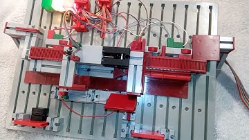 fischertechnik classic computing Modell Sortieranlage