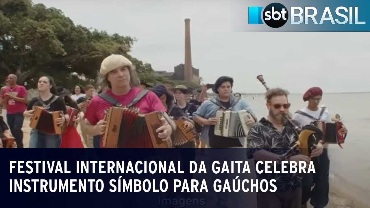 Festival Internacional da Gaita celebra instrumento símbolo para gaúchos | SBT Brasil (10/12/22)