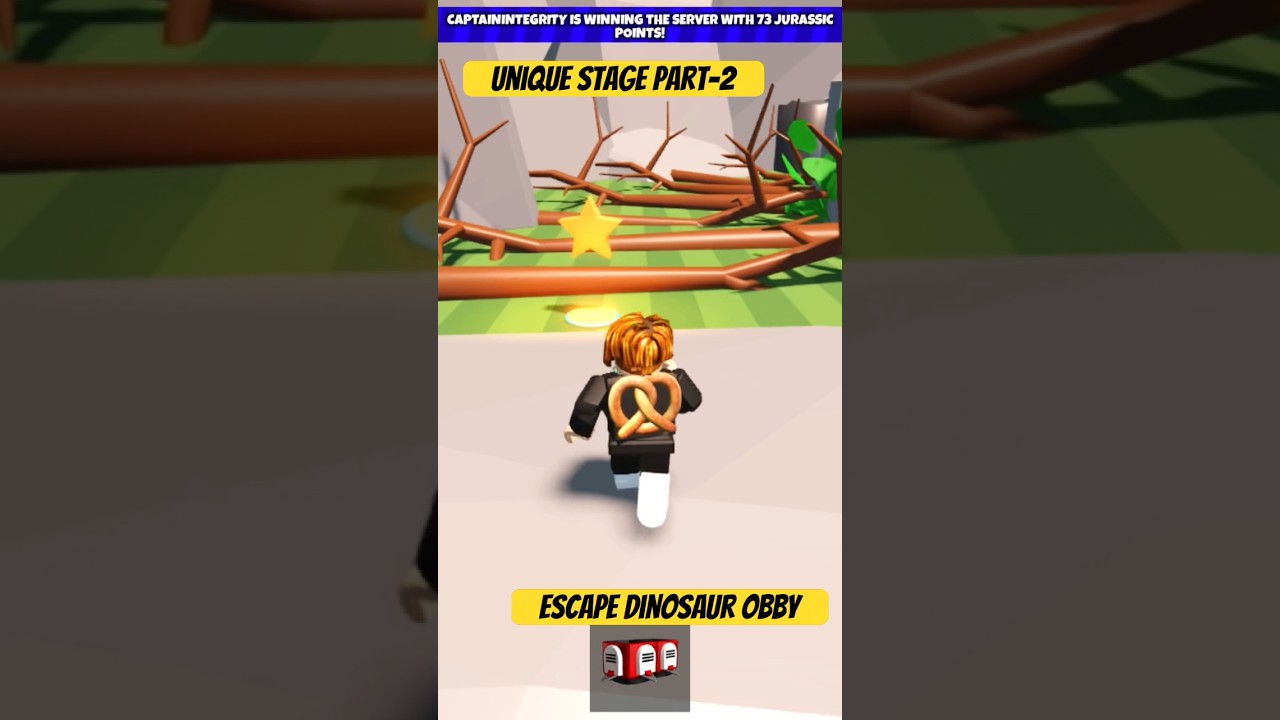 ESCAPE DINOSAUR OBBY JURASSIC PARK! - ROBLOX 