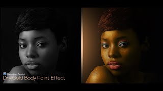 How to make Gold body paint in Photoshop