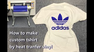 transfer pattern on T-shirt by FS-630 cutting machine screenshot 5