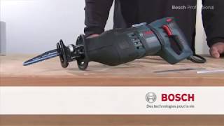 Scie-sable GSA 1300 PCE Professional – Bosch: dans un coffret avec lame de  scie égoïne