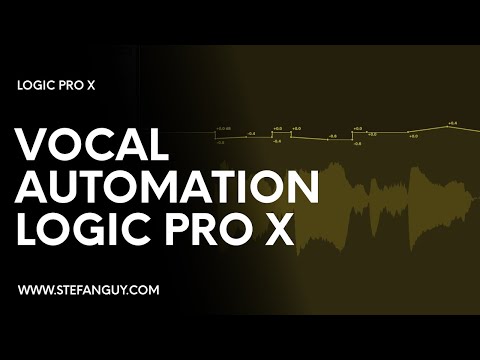 Editing Vocals in Logic Pro X - Part 3: Automation