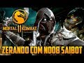 Mortal Kombat 11 - Zerando Com NOOB SAIBOT no Hard, Fatality DAS TREVAS