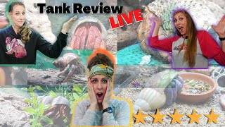 Reacting to Subscribers Tanks LIVE | By Crab Central Station