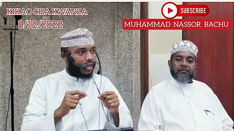 FADHILA ZA MASWAHABA WA MTUME || Muhammad Bachu| KENYA 8/12/2022.