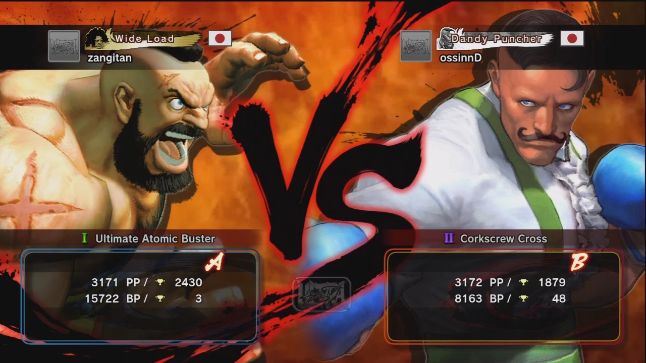 Zangitan (Zangief) vs ossinD (Dudley) - USF4 Match ➣1080p ➣60fps