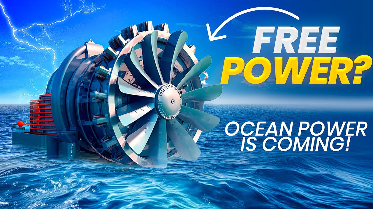 The Silent Giants Beneath the Waves: Exploring Tidal Energy Tech