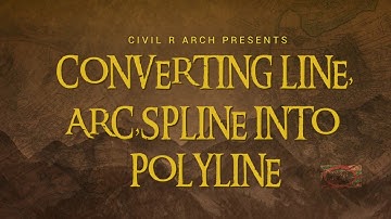 How to convert lines,arcs and splines into a polyline   Autocad tutorial