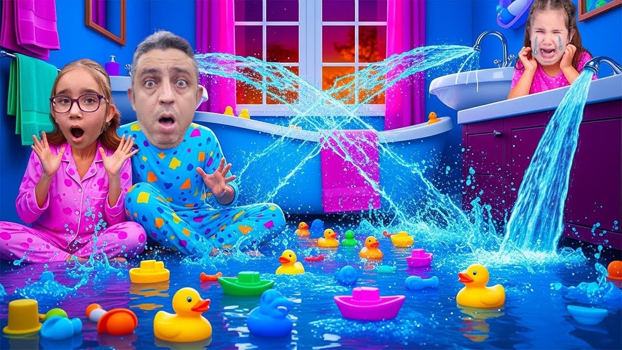 Zeynep Zümra Muslukları Açık Bıraktı!! Gece Yarısı Evimizi Su Bastı!!