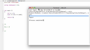 Using the int variable (C++ programming tutorial)