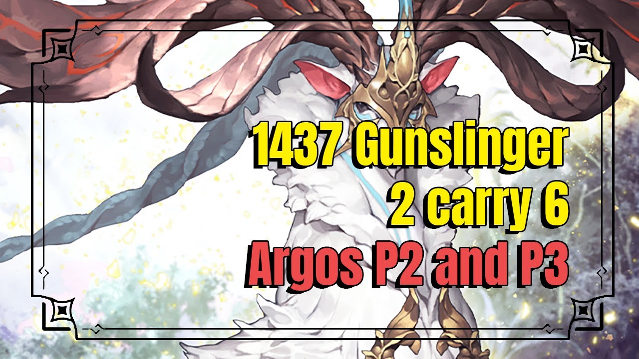 [Lost Ark] 1437 Gunslinger 2 Carry 6 Argos P2 and P3 YouTube