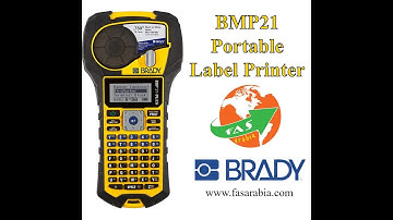 Brady Portable Label Printer BMP21 - FAS Arabia LLC
