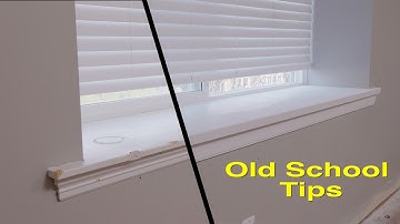 Everything You Need To Know To Upgrade an Old Window Sill!!
