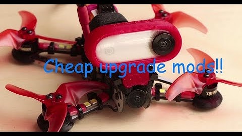 Emax tinyhawk 2 freestyle upgrade mods cheap! motor change, led