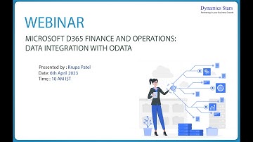 Webinar: D365 Finance and Operations- Data Integration with OData