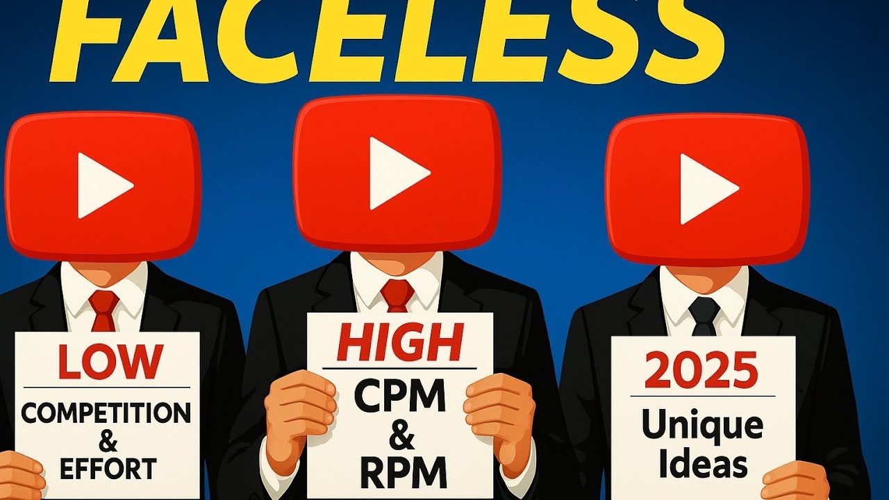 12 High CPM Faceless YouTube Channel Ideas to Make Money in 2025 # ...