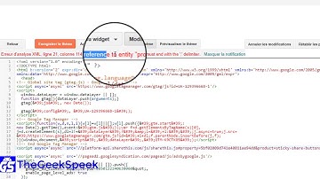 How to fix blogger error : the reference to entity "product" must end with the ";" delimiter