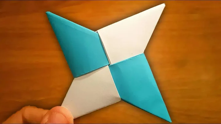 Origami Ninja Star (Paper Shuriken) - BEST Tutorial!