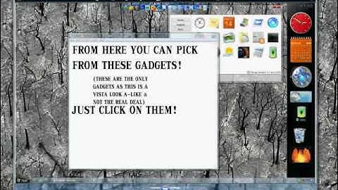 Vista sidebar for Xp