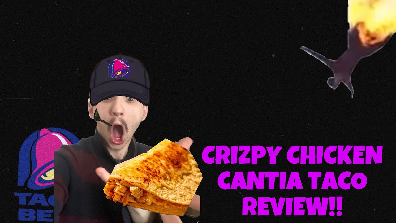 TACO BELL CRIZPY CHICKEN TACO REVIEW W CHIPS - YouTube