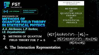Discussion of Interaction Representation (s. 6 from Methods of QFT in Statistical Physics by AGD)