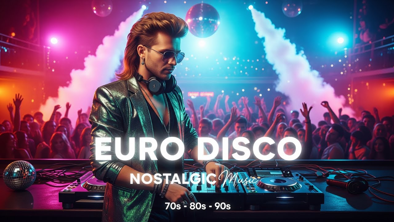Neon Euro Disco Nights 1980s | High-Energy Retro Club Waves for Elegant Party Souls ✨ #1