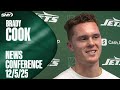 Brady Cook 'excited' to be Jets QB2 this week vs Dolphins