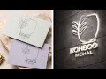 Logo design // how to make logo design without mekup//simple Logo design