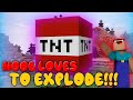 🎆Noob loves BIG TNT  \\ Minecraft animation \\ MineWorld🐓