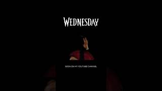 🫳🏼 Wednesday plays the cello (THE THING) #shorts #wednesday #wednesdayaddams #cello