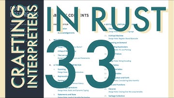 [Rust Programming] Crafting Interpreters: Day 33, Chapter 25 (Part 1)