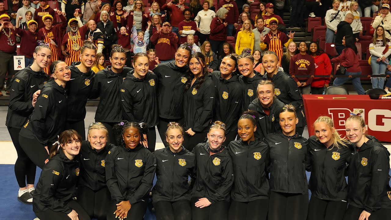 Highlights: #20 Minnesota Gymnastics Upsets #5 Michigan