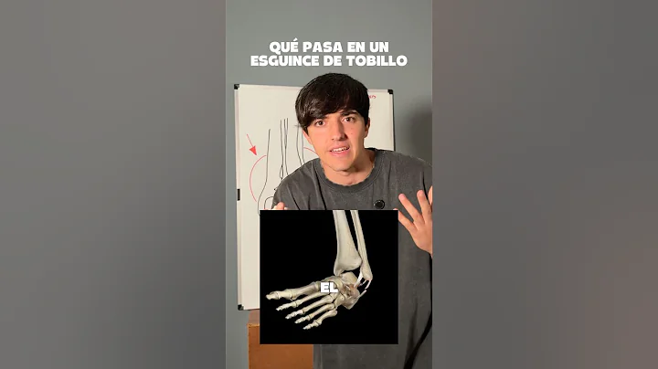 Por qué ocurre un esguince de tobillo #anatomia #fisioterapia #esguincedetobillo