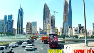 Bus Ride to Kuwait City | Bus-999 | 4K  #relaxingjourney #kuwait #travel screenshot 2