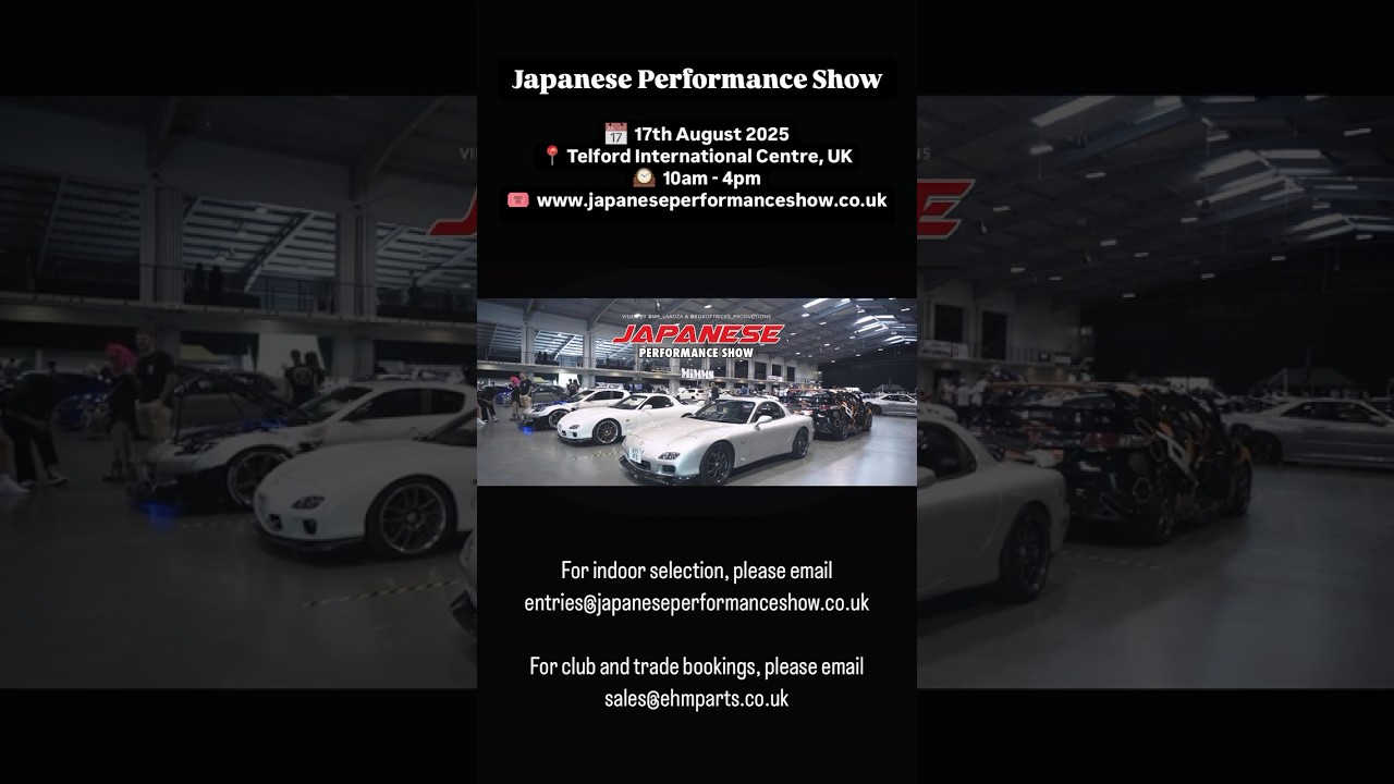 Japanese Performance Show - 17th August 2025 at Telford International Centre, UK