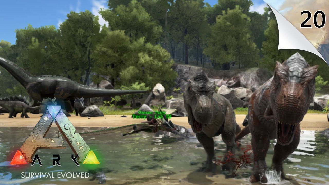 ARK Survival Evolved 020 Terry Tries To Save Me YouTube