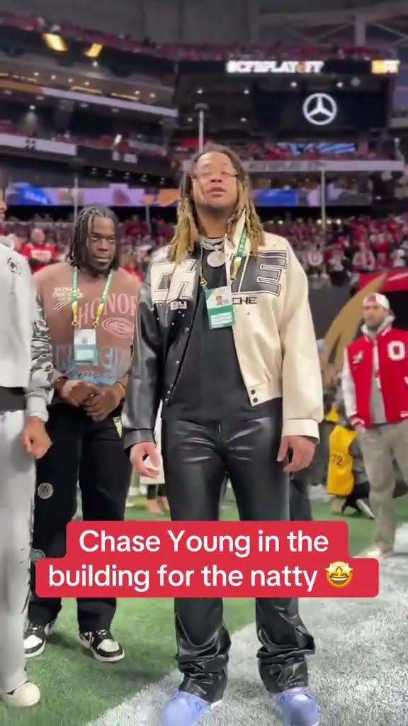 The OSU alum pulled up to watch the Buckeyes ?