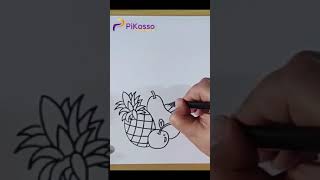 How to Draw a Cornucopia Easy in Less Than One Minutes