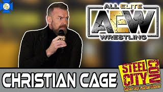 AEW Wrestling CHRISTIAN CAGE Panel - Steel City Con April 2024