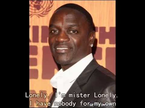 Akon Lonely Lyrics Subtitles