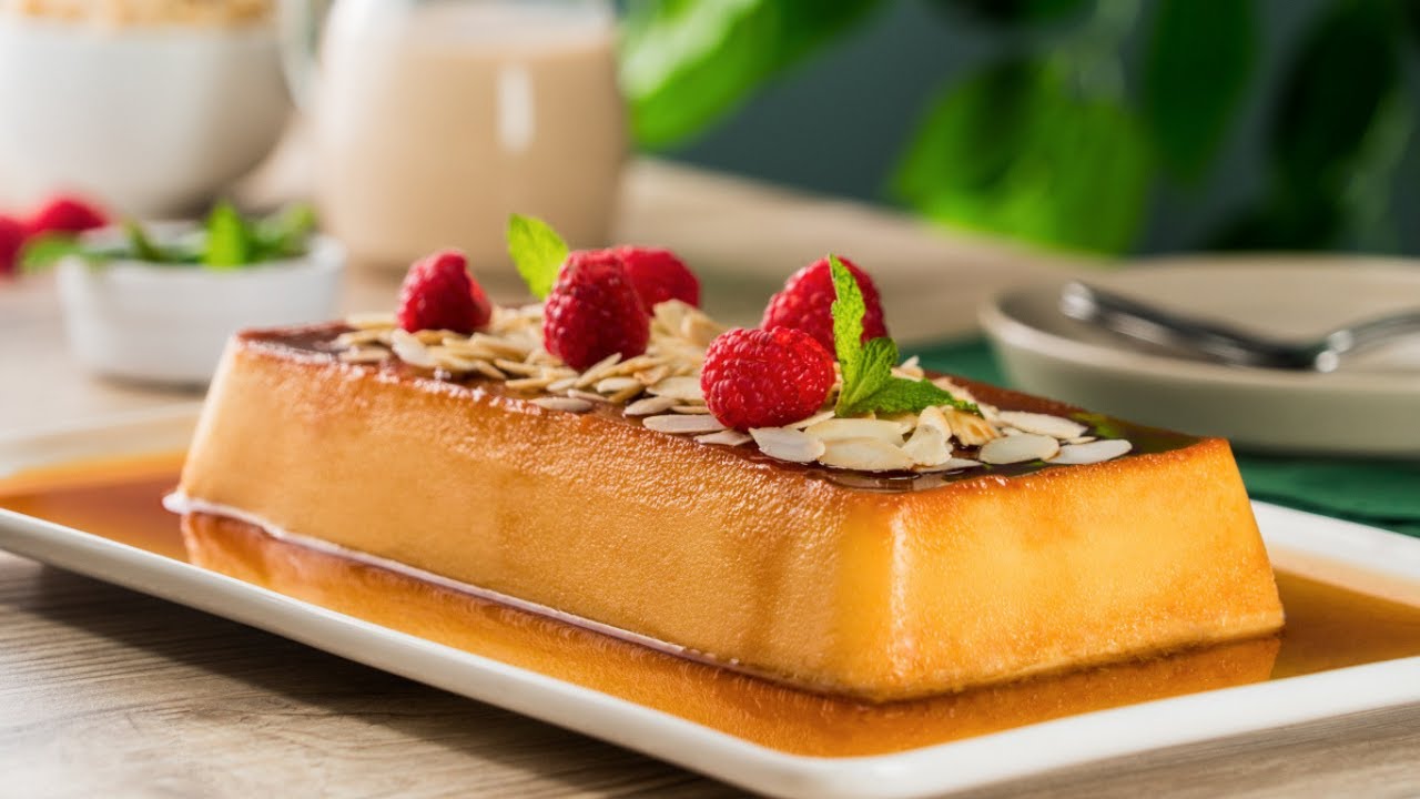 Flan de Arroz con Leche sin Lactosa