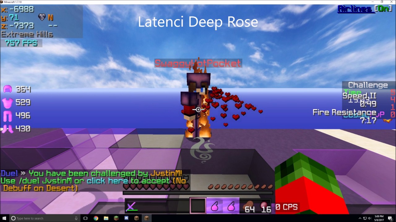 All my texture packs 1k Special + God/Demi Kill - CosmicPVP IcePlanet