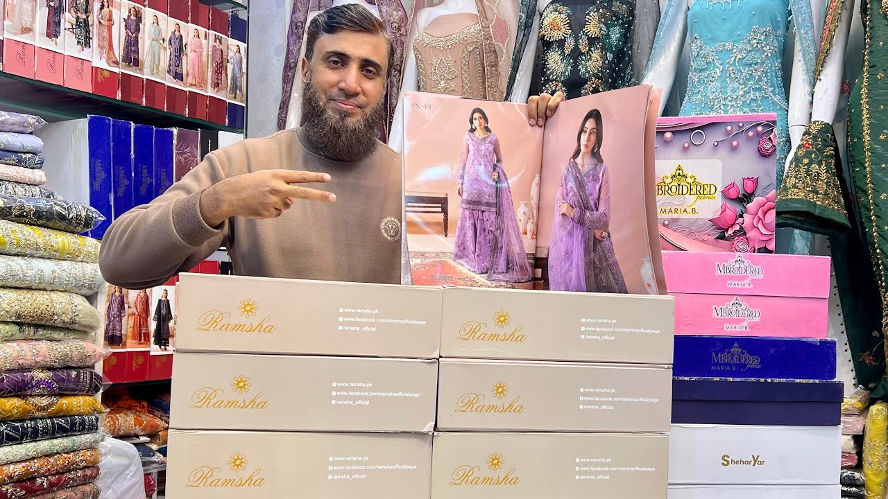 **WALIMA👑SPECIAL**💯Ramsha Orignal❤️Luxury🇵🇰Designer😍Dresses ✅Maria~B🤩Chiffon💥Haris Shakeel 2026🛍️
