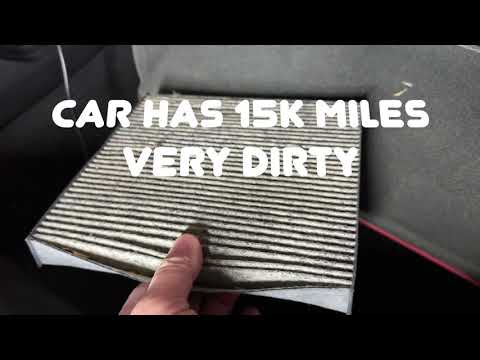 How to change Interior Air Filter in Acura MDX 2022+, and why there were leaves in the GloveBox