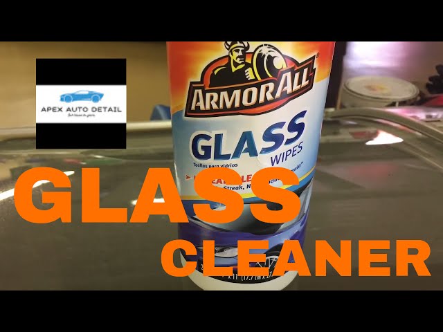 Auto Glass Care: Armor All Glass Wipes!! No streaks.No Residue!! 